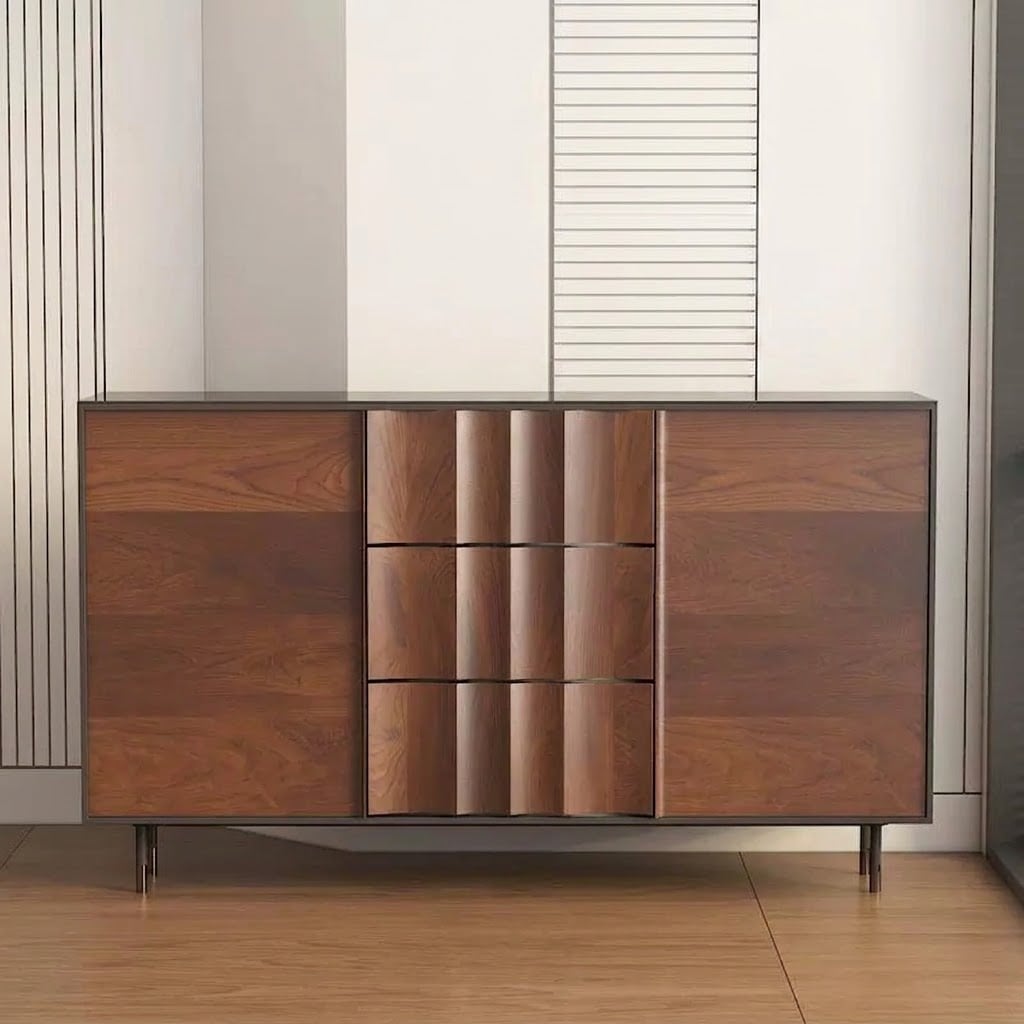 Everett Solid Wood Sideboard lifestyle 1