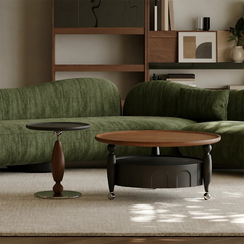 Contemporary Engineered Wood Coffee Table lifestyle 3