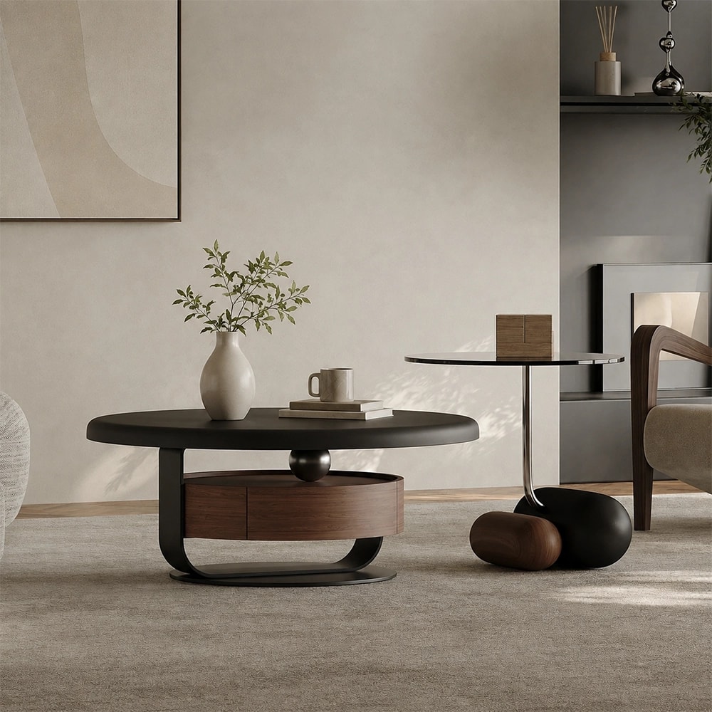 Coffee Table Set, Floating Circles lifestyle 3