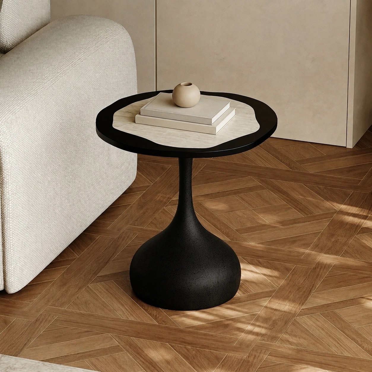Artistic Irregular Side Table lifestyle 3