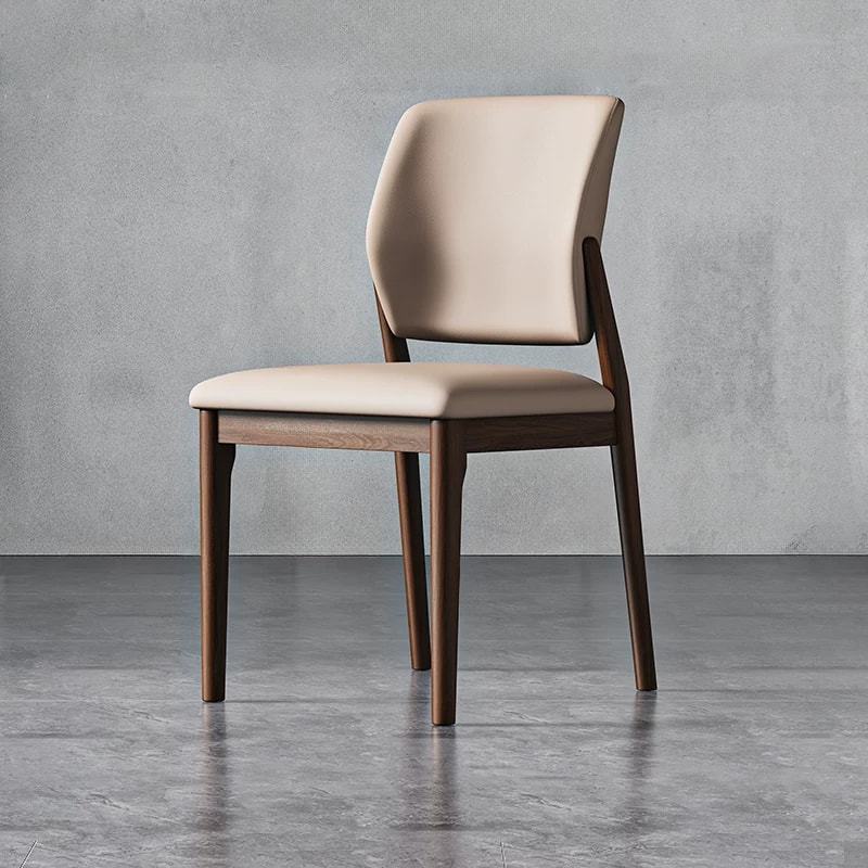 Modern Wood Upholstered Chair lifestyle 3