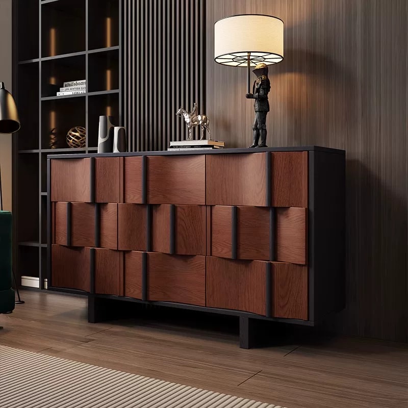 Mid-Century Wavy Facade Console lifestyle 3