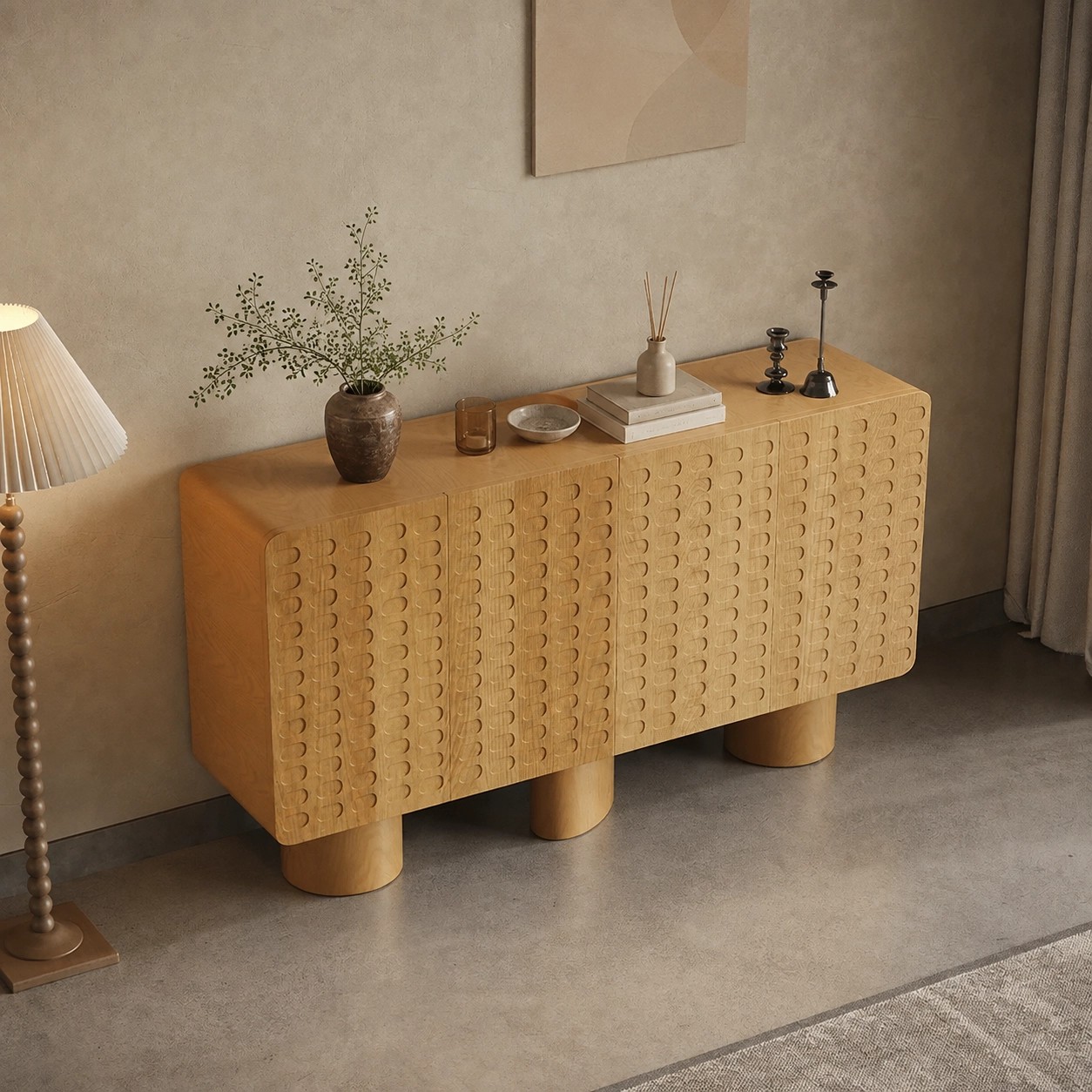 Mid-Century Ash Sideboard lifestyle 3