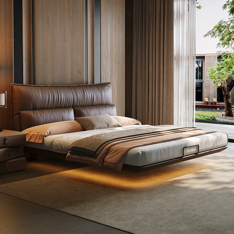 Floating Bed with Integrated Lighting lifestyle 3