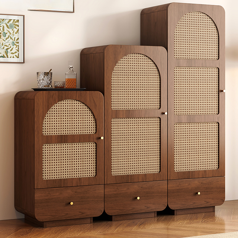 Auburn Wicker Door Accent Cabinet lifestyle 3