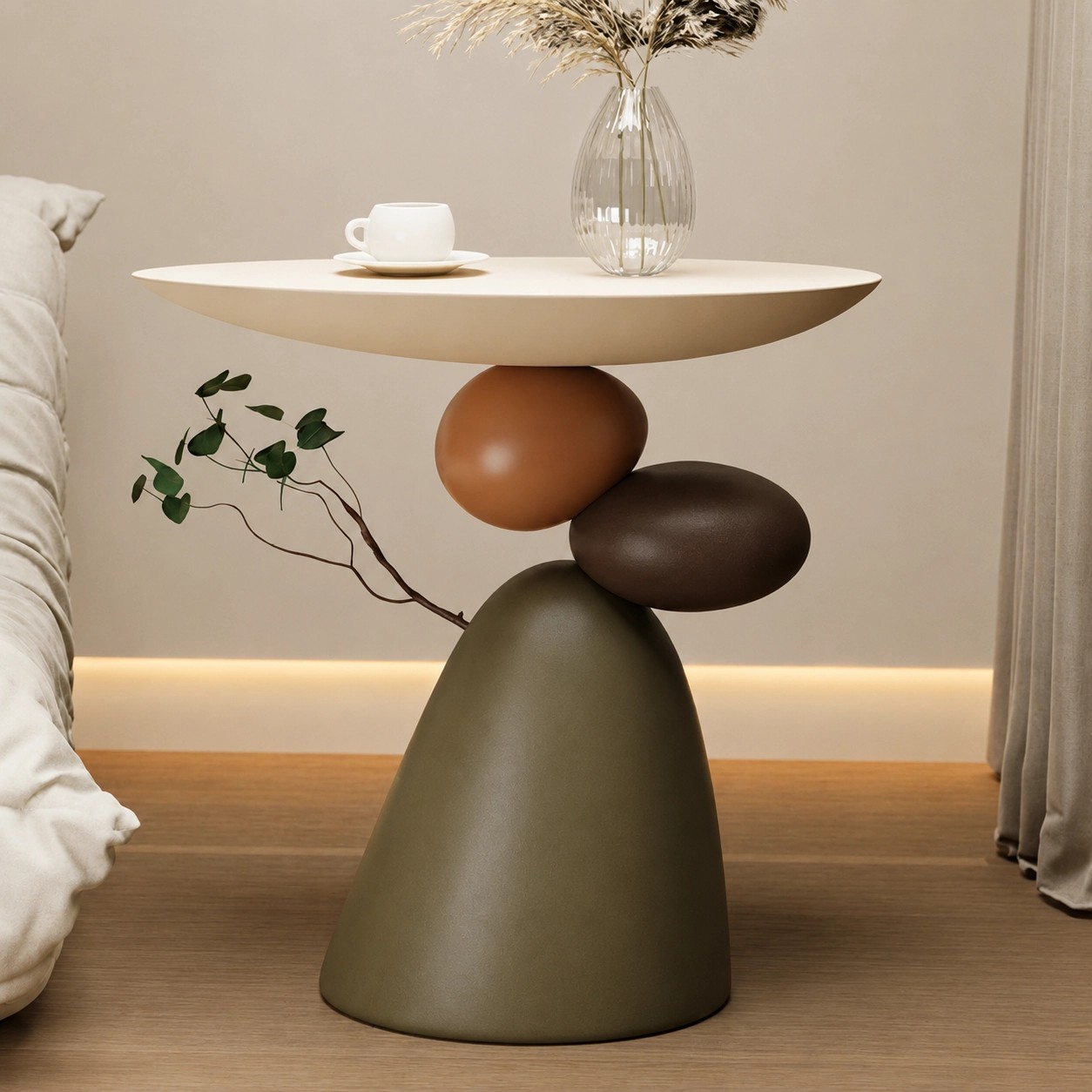 Irregular Resin Coffee Table lifestyle 2