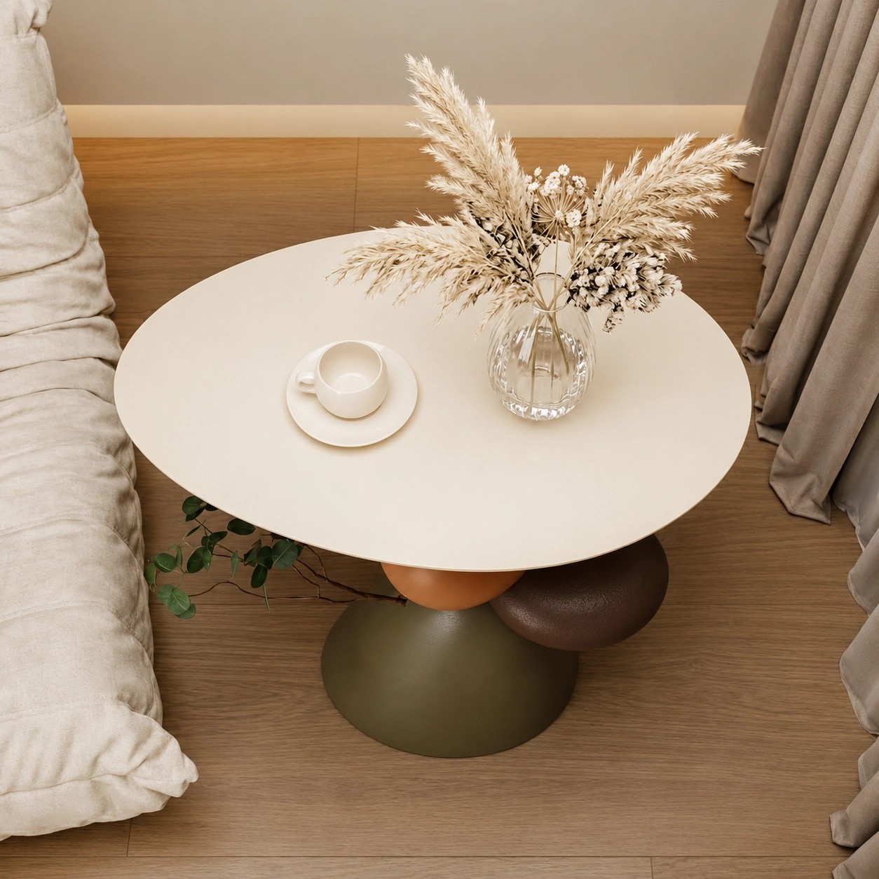 Irregular Resin Coffee Table lifestyle 3