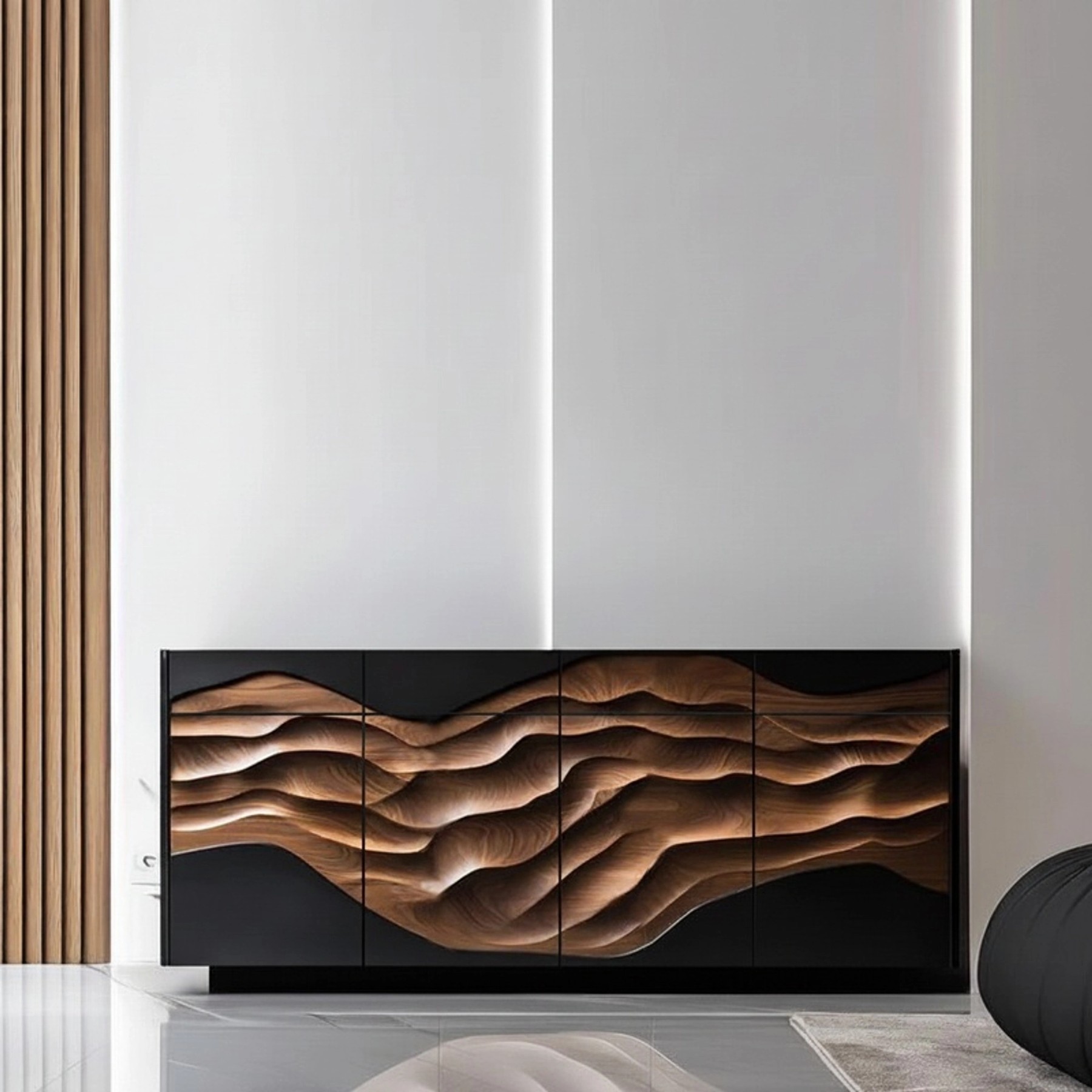 Embossed Wave Shoe Cabinet lifestyle 3