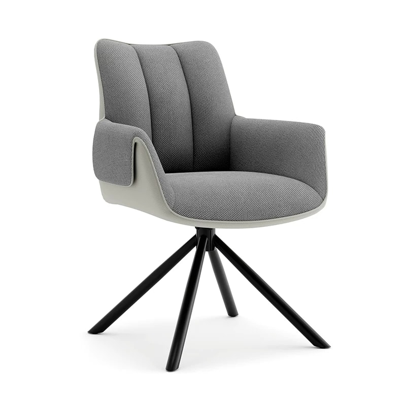 Minimalist Swivel Dining Chair lifestyle 1