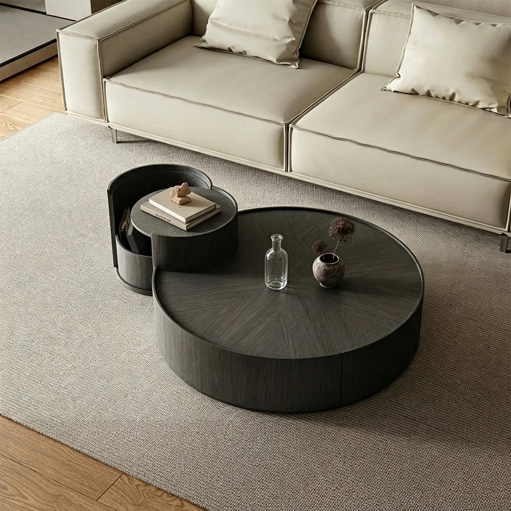 Contemporary Engineered Wood Coffee Table lifestyle 3