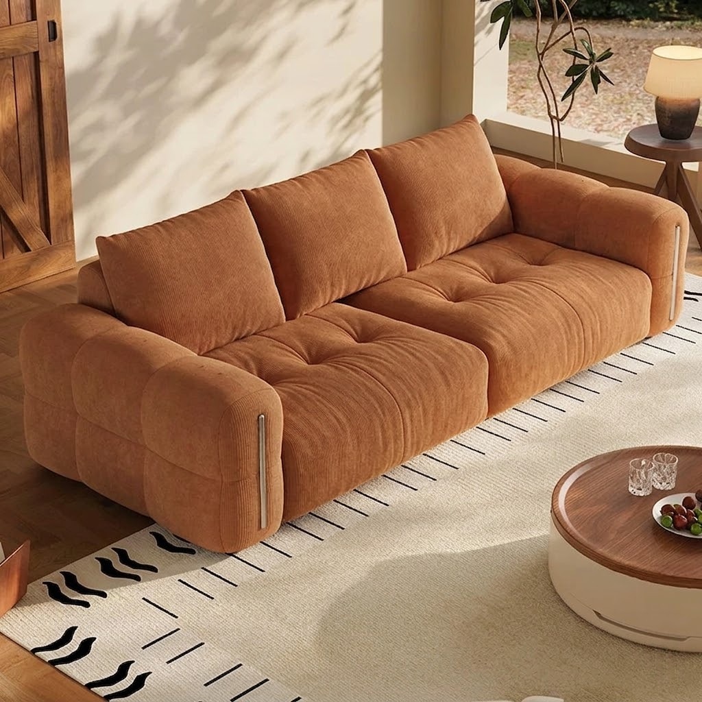 Cloud Chenille Sofa lifestyle 1