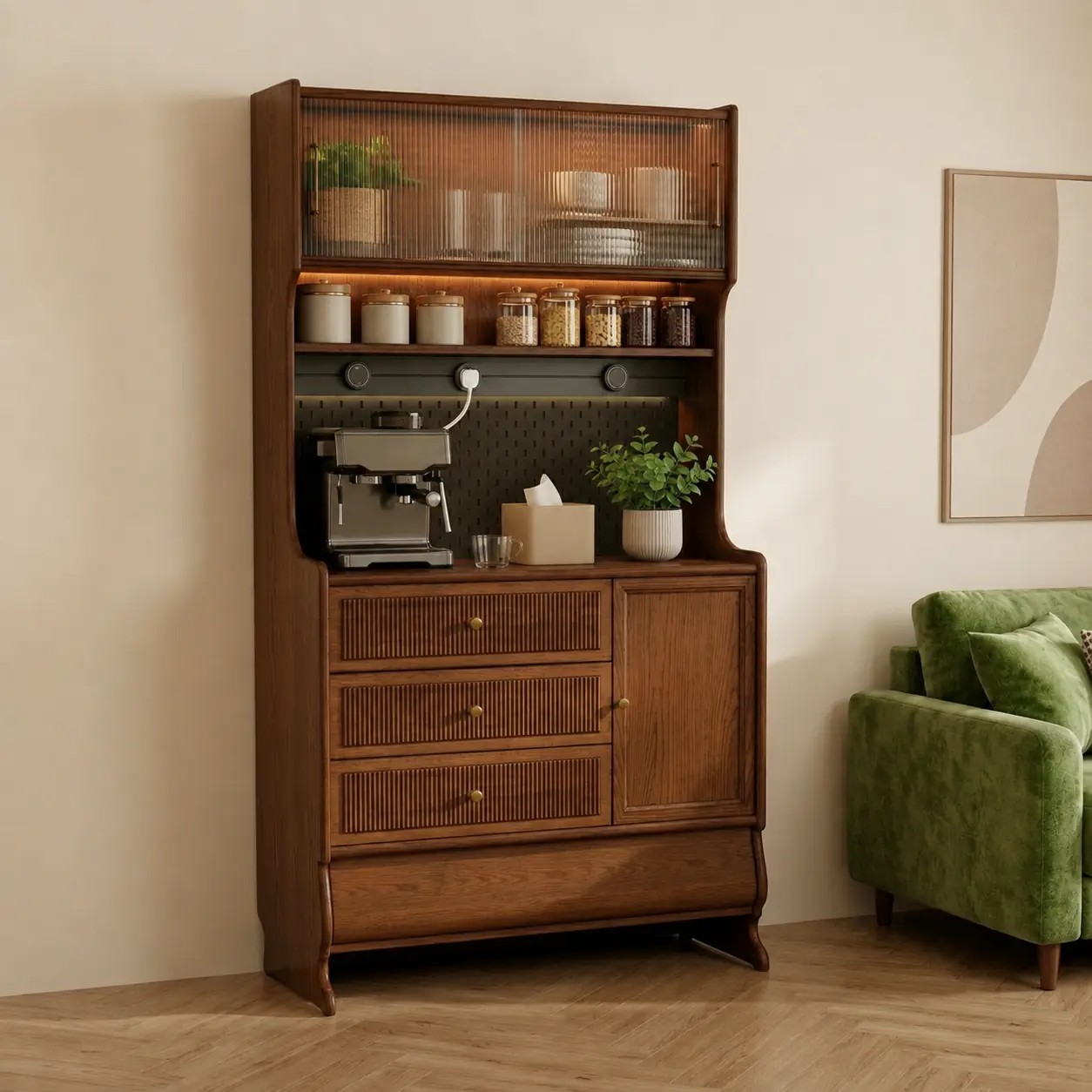 Solid Oak Sideboard lifestyle 3