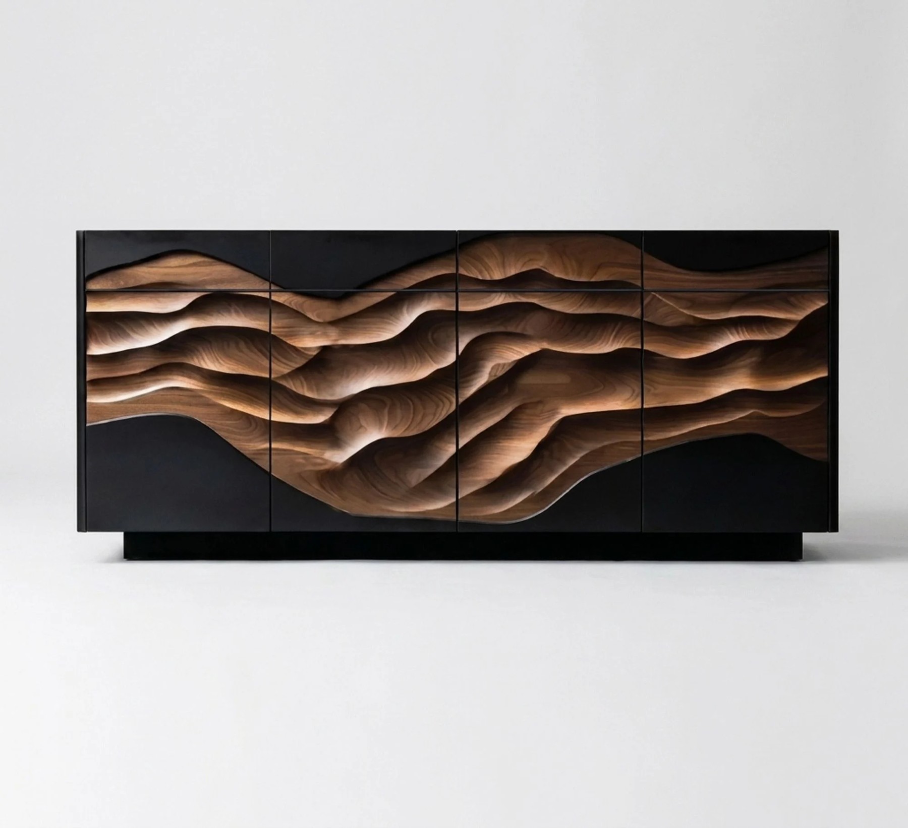 Embossed Wave Shoe Cabinet lifestyle 1