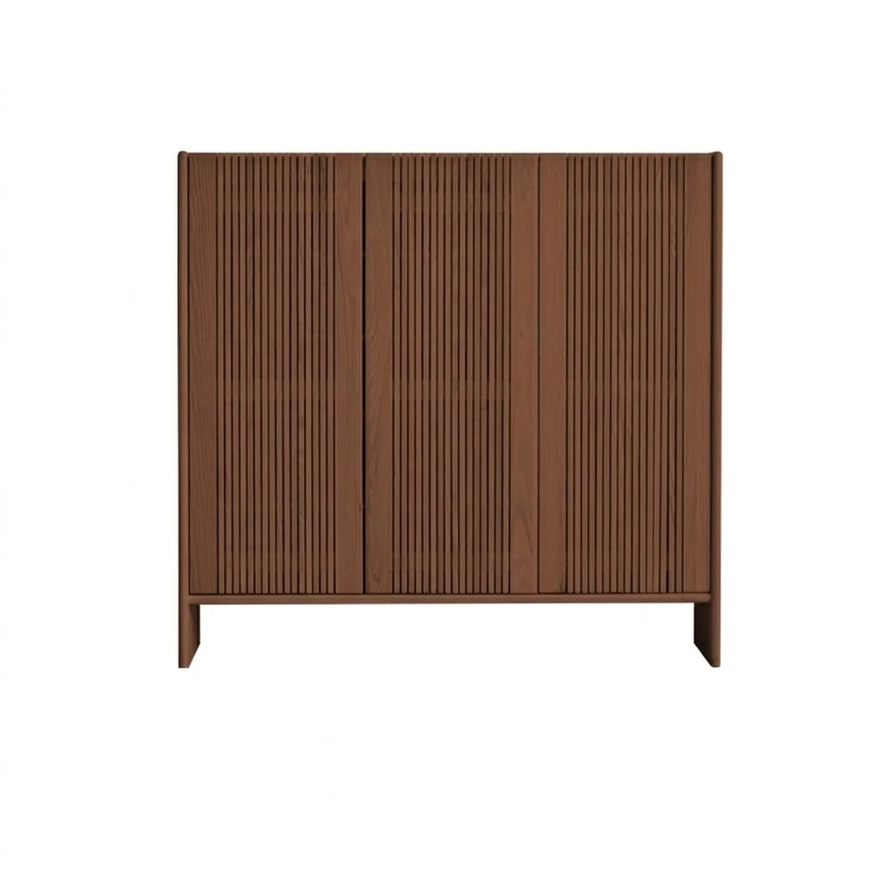 Solid Oak Shoe Cabinet with Slate Top lifestyle 1