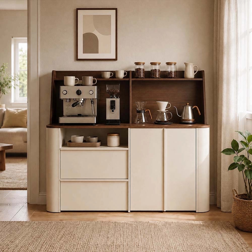 Mid-century Skeletal Line Cabinet lifestyle 1