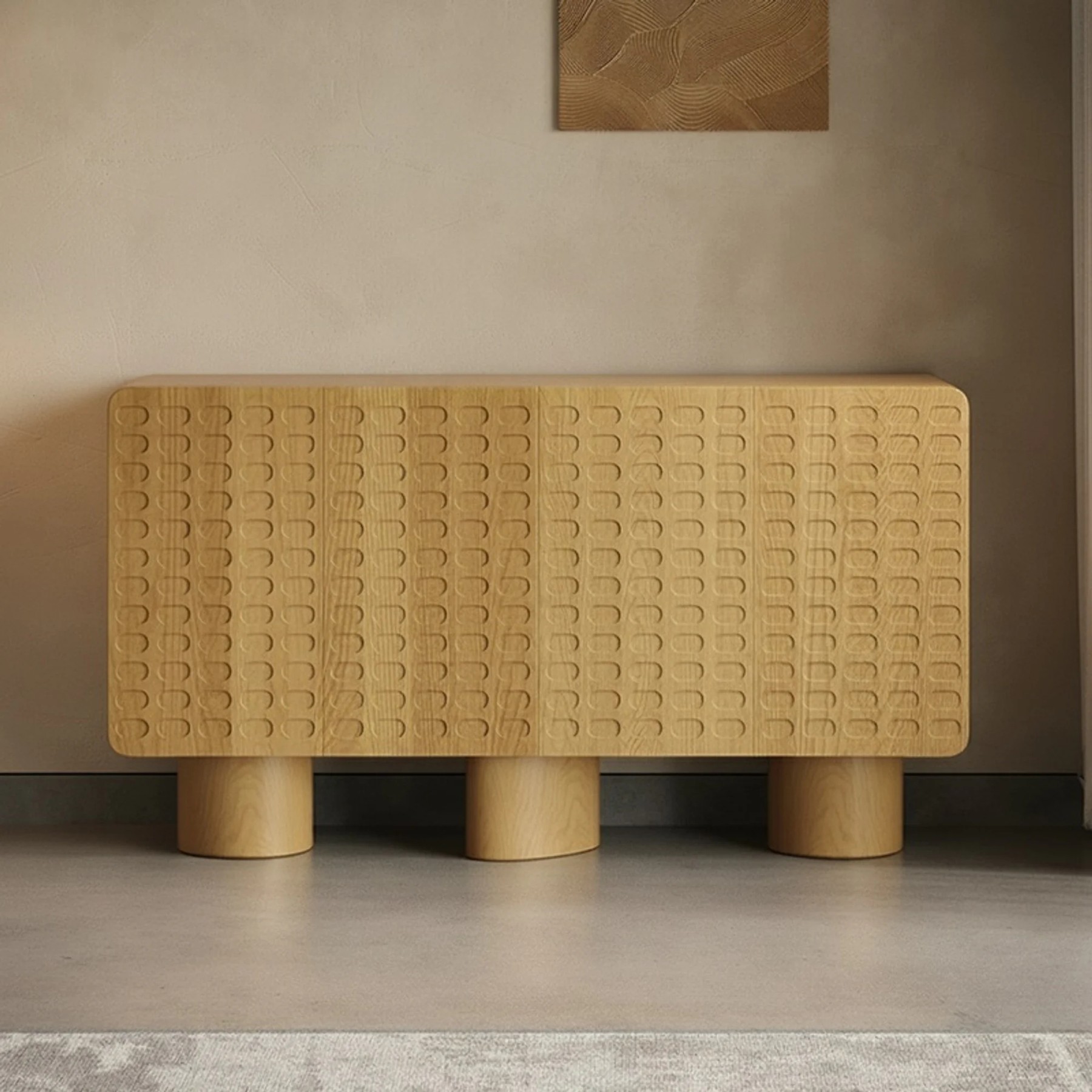 Mid-Century Ash Sideboard lifestyle 1