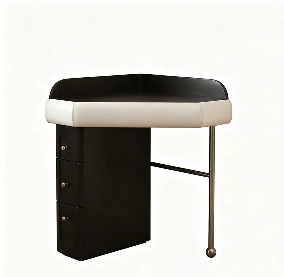 Wall-Mounted Corner Dressing Table lifestyle 1