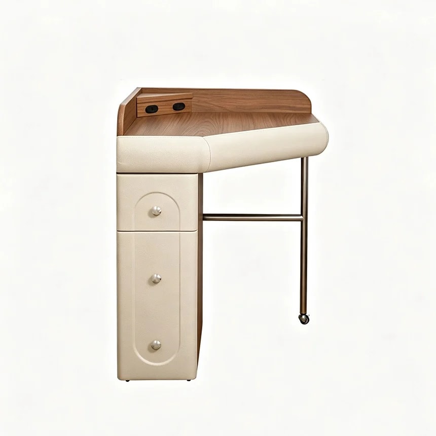 Wall-Mounted Corner Dressing Table lifestyle 1