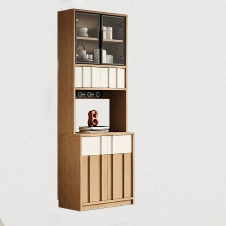 Mid-Century Glass Display Cabinet lifestyle 1