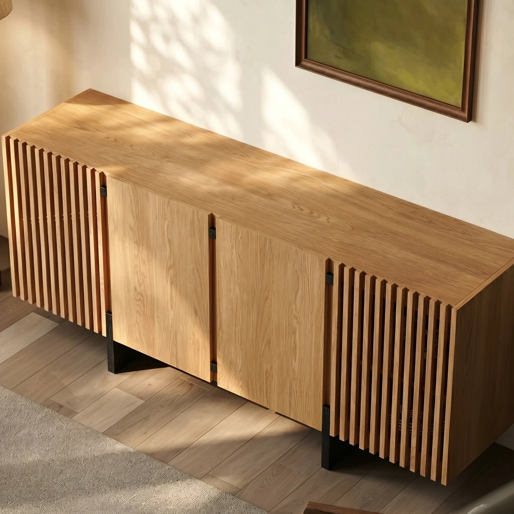 Ryokan Solid Wood Sideboard lifestyle 1