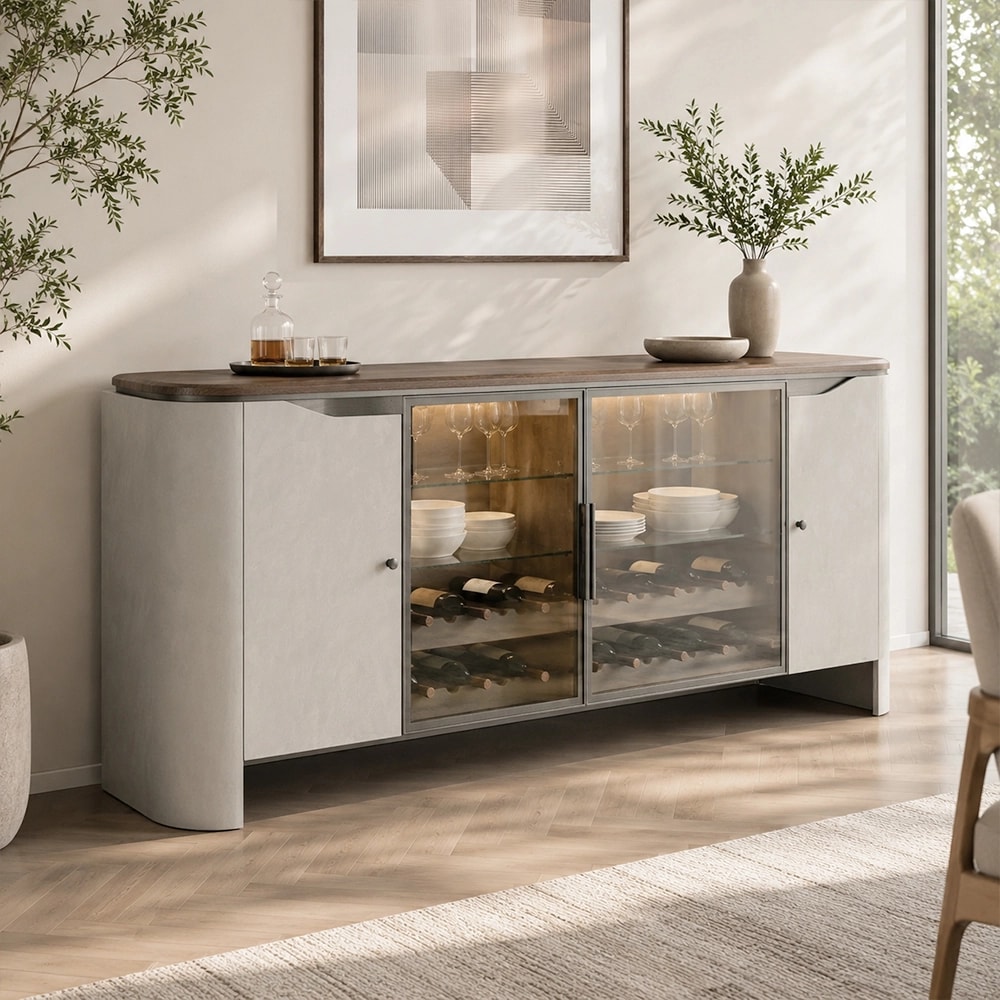 Minimalist Glass Display Cabinet lifestyle 2