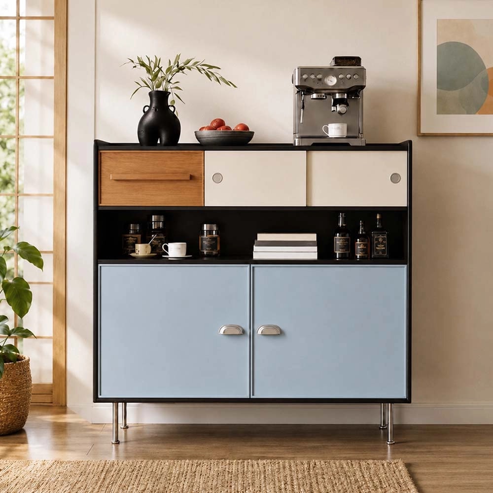 Retro Two-Tone Sideboard lifestyle 1