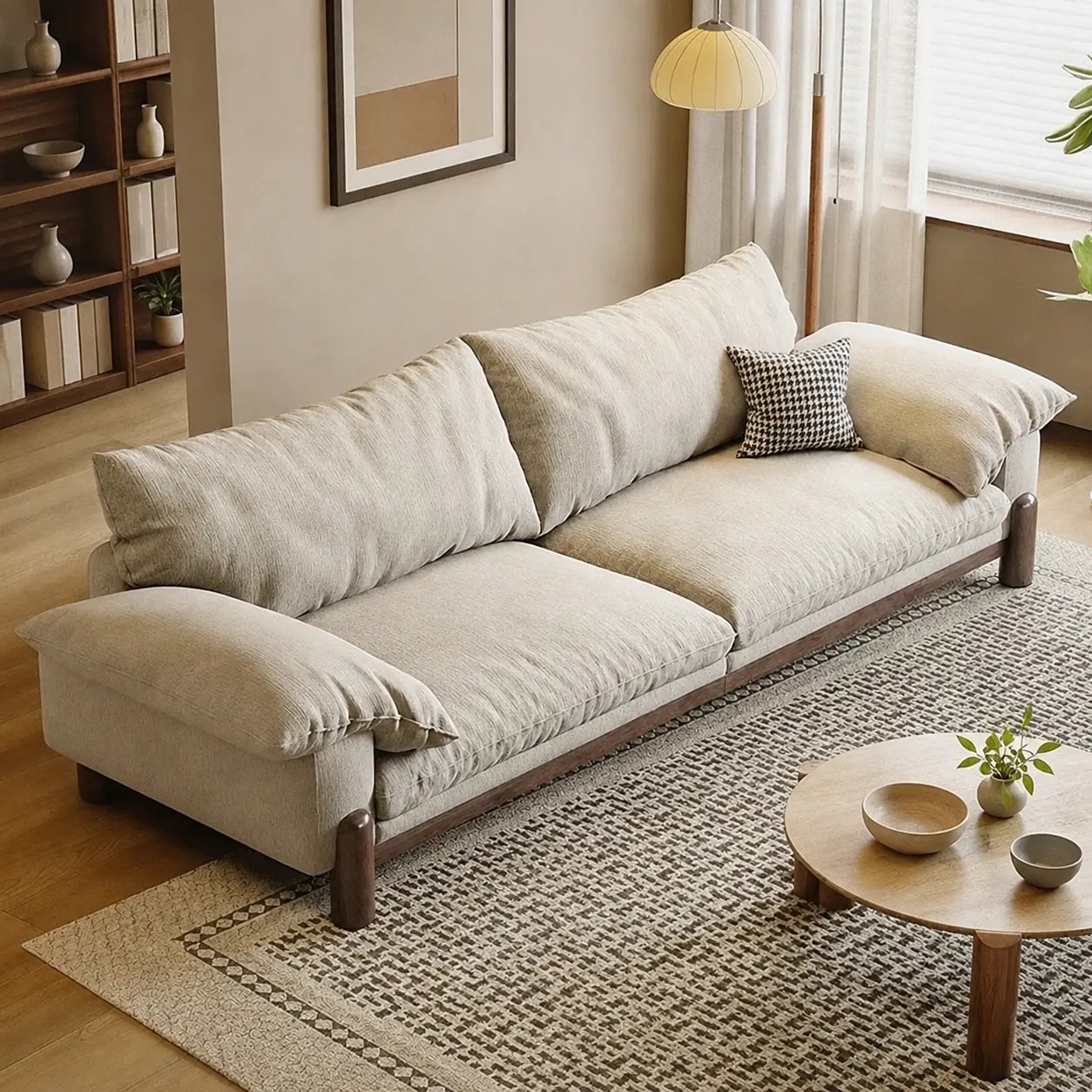 Cloud-Inspired Linen Sofa lifestyle 3