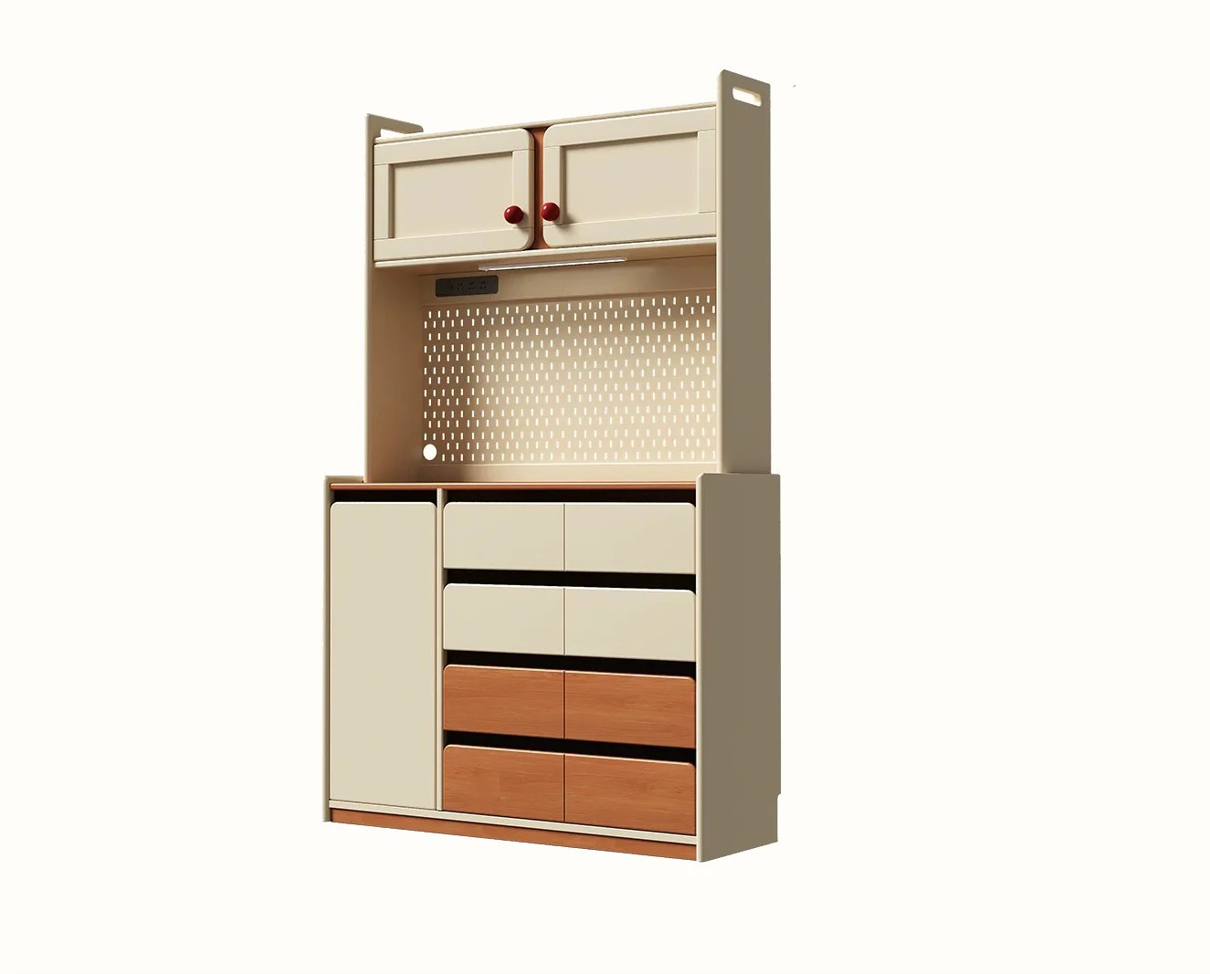 Japandi Solid Wood Sideboard lifestyle 1