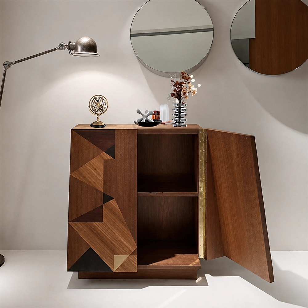 Two-Tone Oak Parquetry Sideboard lifestyle 3