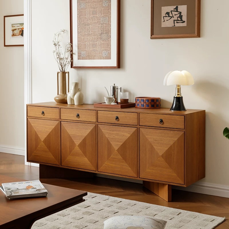 Solid Wood Relief Sideboard lifestyle 3