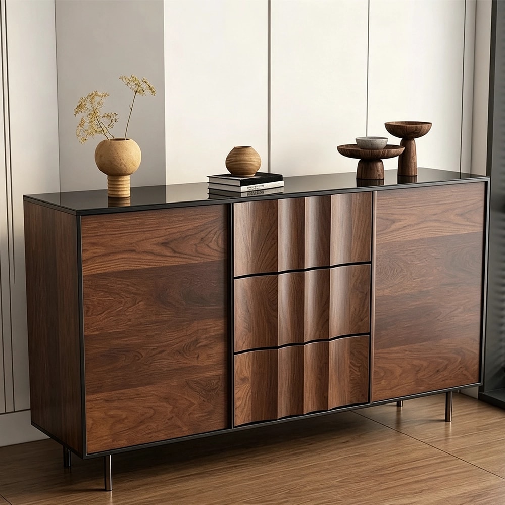 Everett Solid Wood Sideboard lifestyle 3