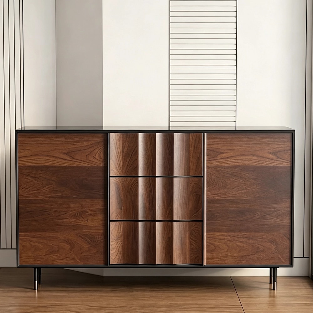 Everett Solid Wood Sideboard lifestyle 1