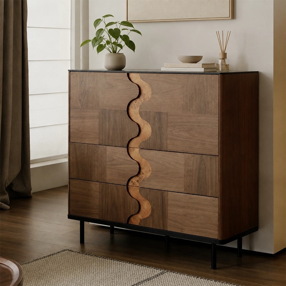 Solid Wood Marquetry Sideboard lifestyle 2