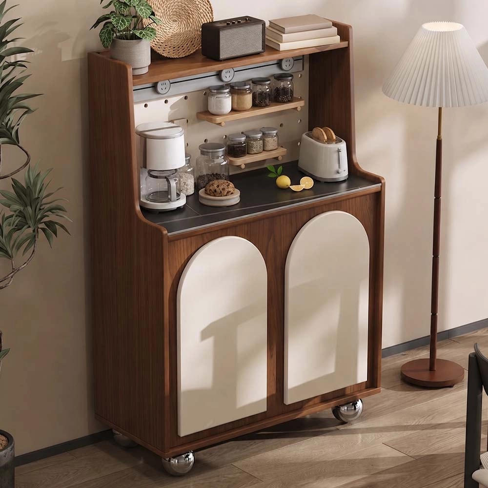 Vintage Solid Wood Sideboard lifestyle 1