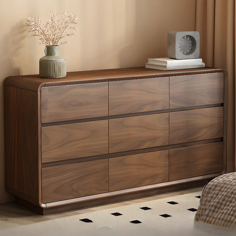 Minimalist Wood Dresser lifestyle 1