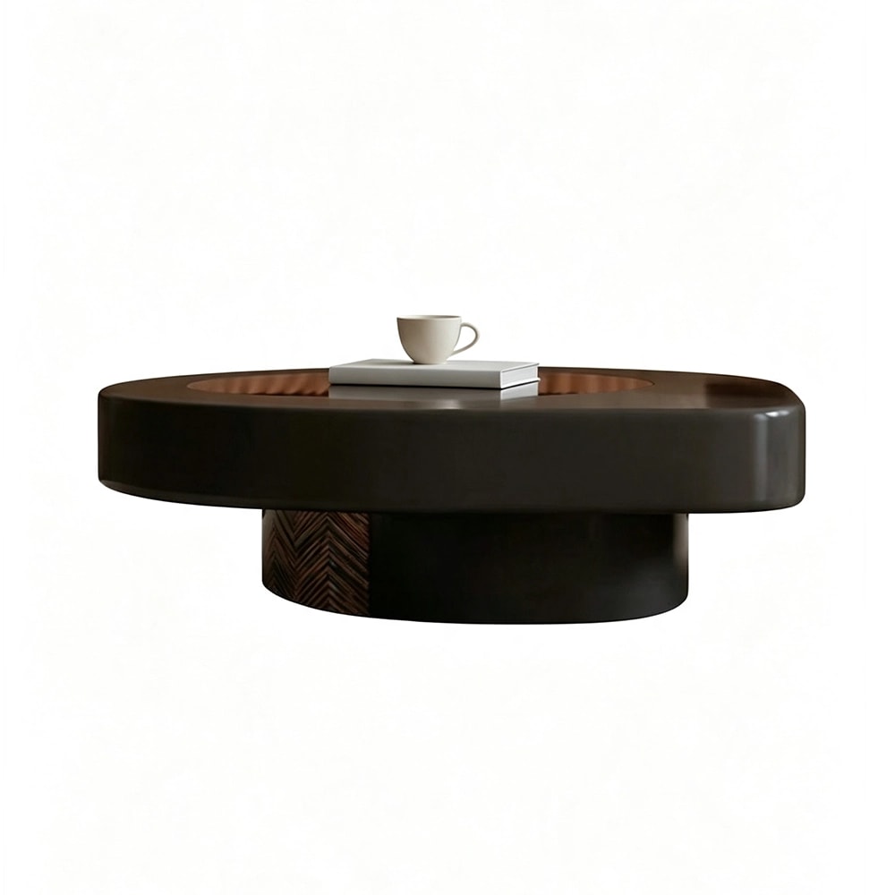Irregular Lacquer Coffee Table Set lifestyle 1