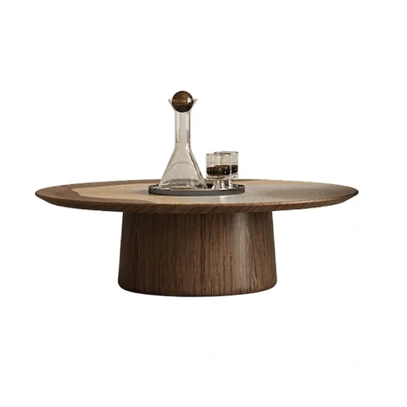Artistic Round Coffee Table Set lifestyle 1
