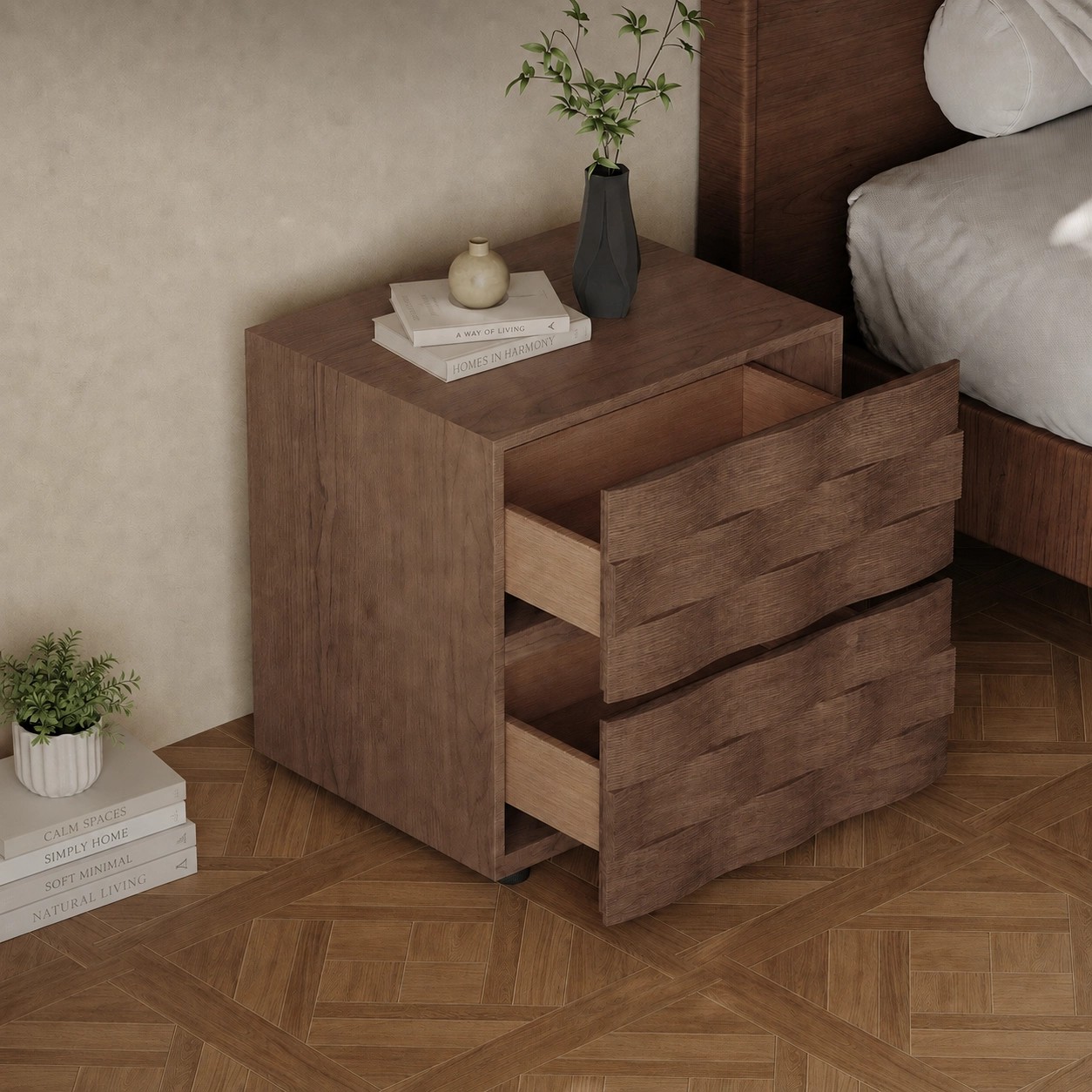 Vintage Nightstand, Irregular Design lifestyle 3