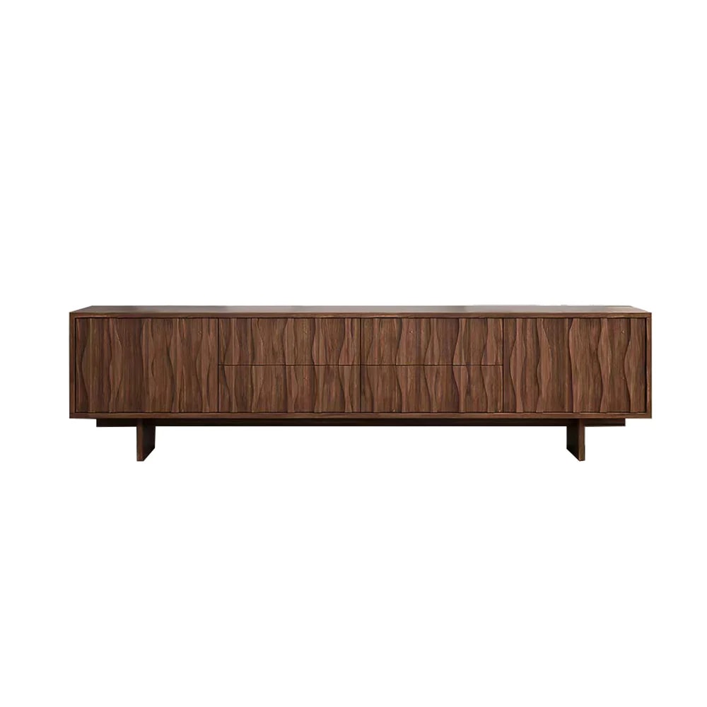 Medieval Style Solid Wood TV Cabinet lifestyle 1