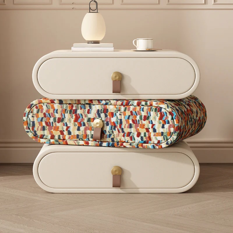 Art Deco Wood Nightstand lifestyle 1