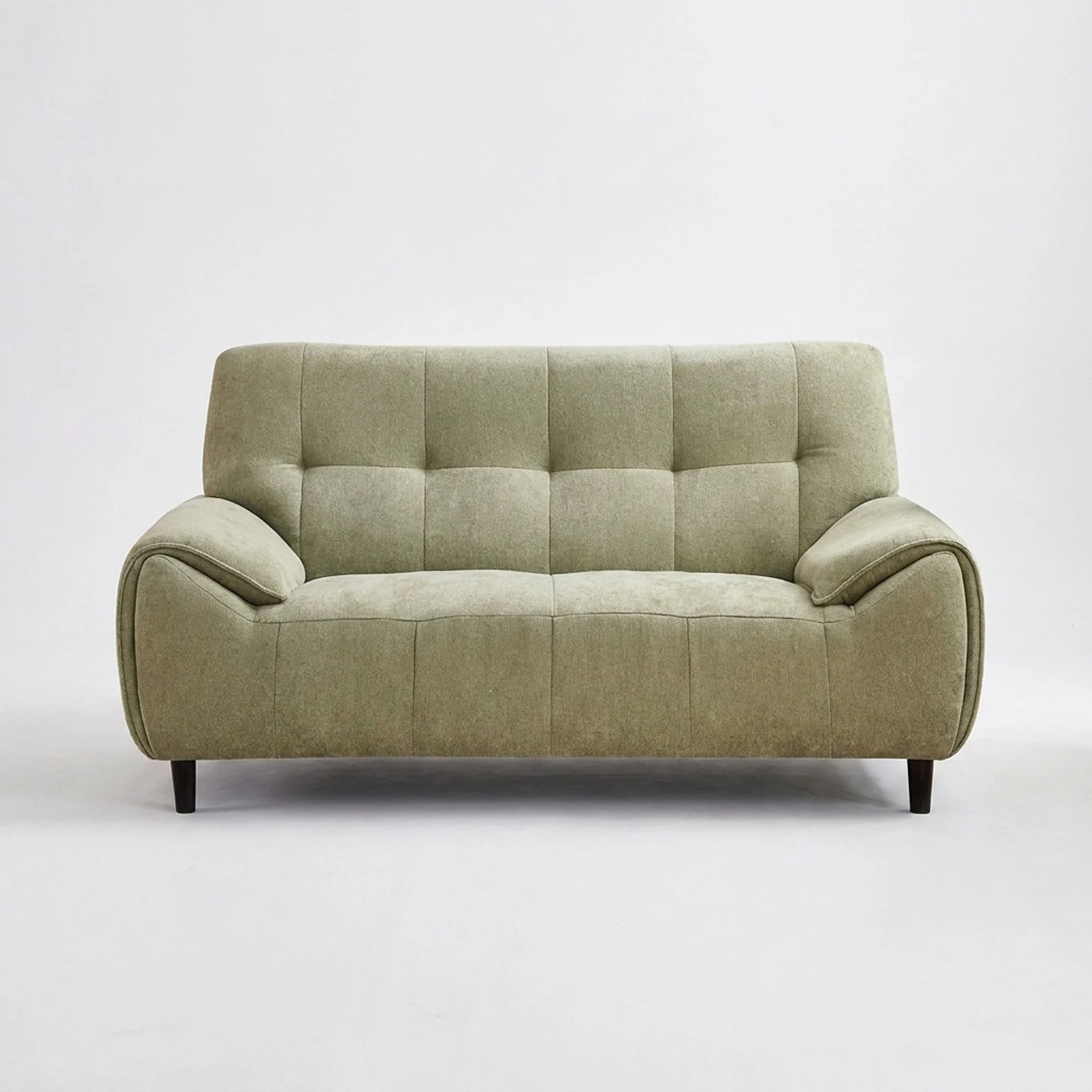 Retro Chenille Straight Sofa lifestyle 1