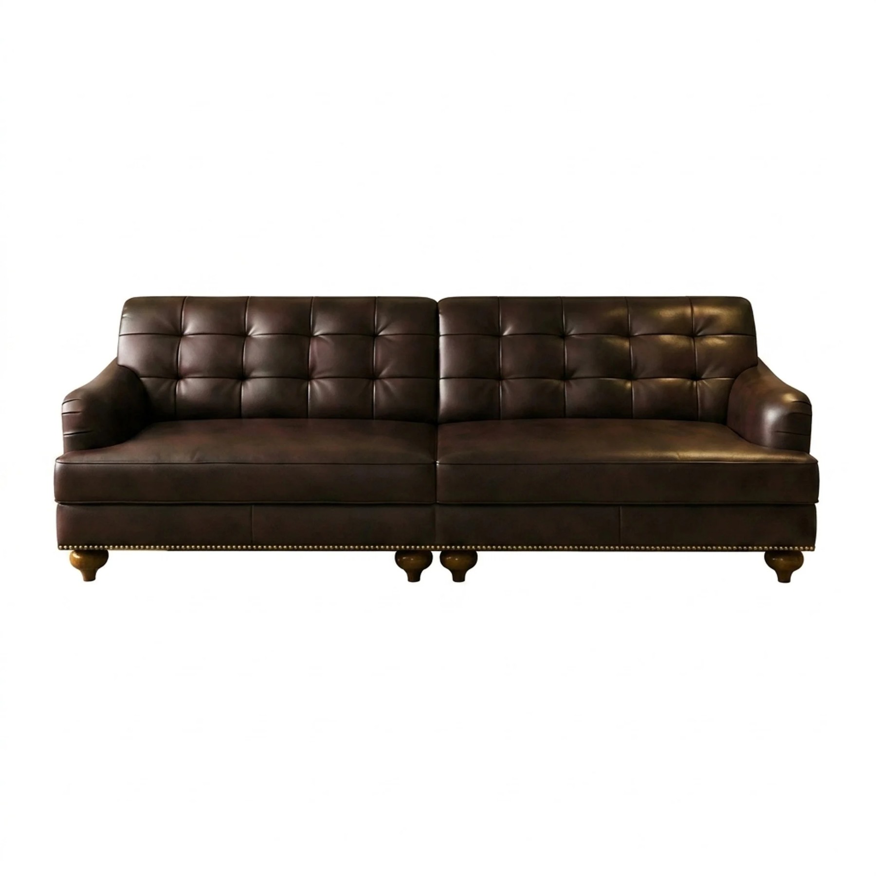 Vintage Leather Sofa lifestyle 1