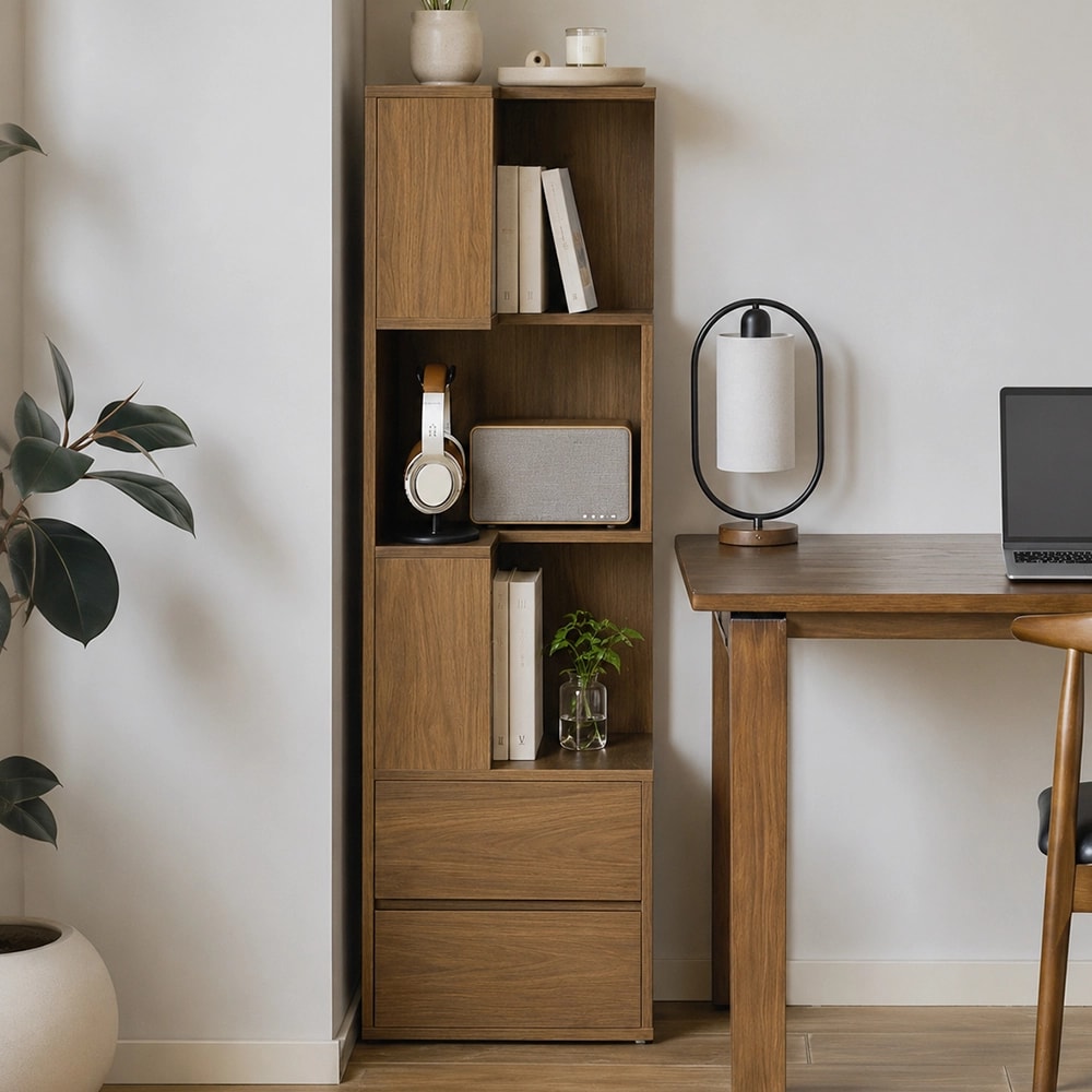 Vintage Corner Bookshelf lifestyle 1