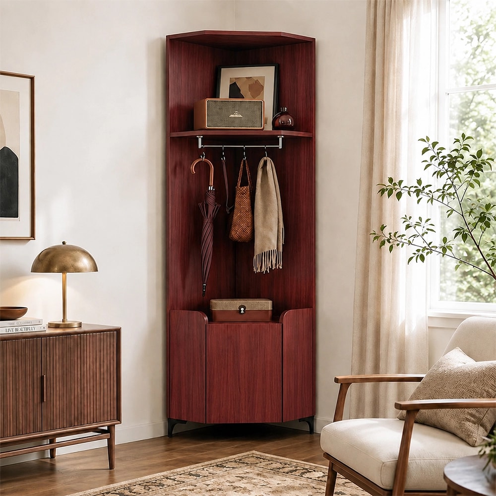 Minimalist Open Storage Wardrobe lifestyle 2
