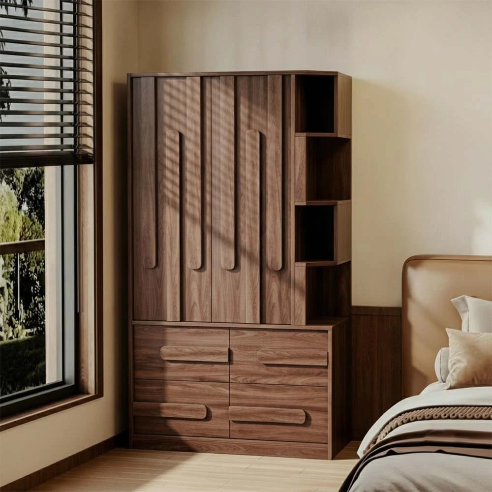 Vintage Solid Wood Wardrobe lifestyle 1