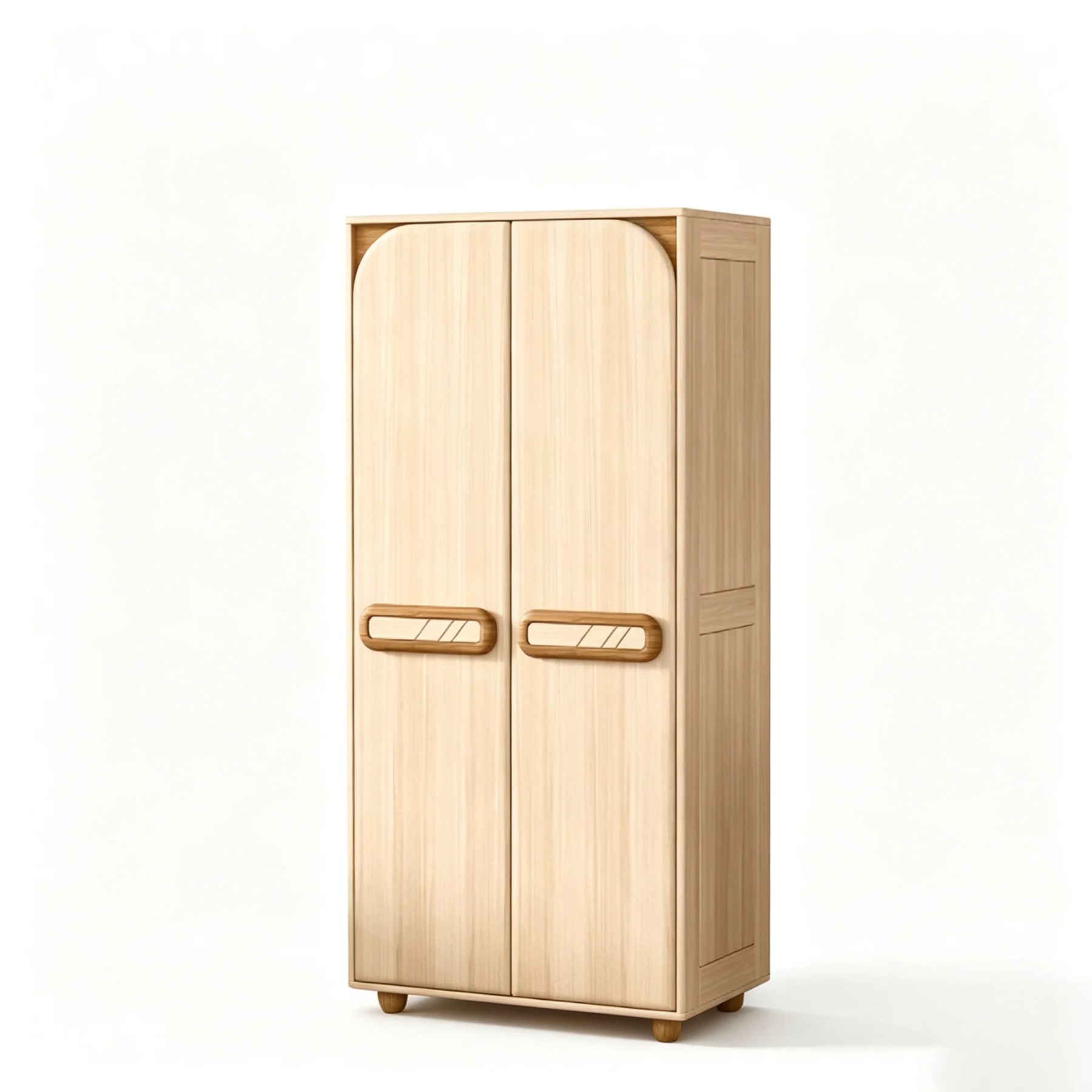 Minimalist Modern Double-Door Wardrobe lifestyle 1