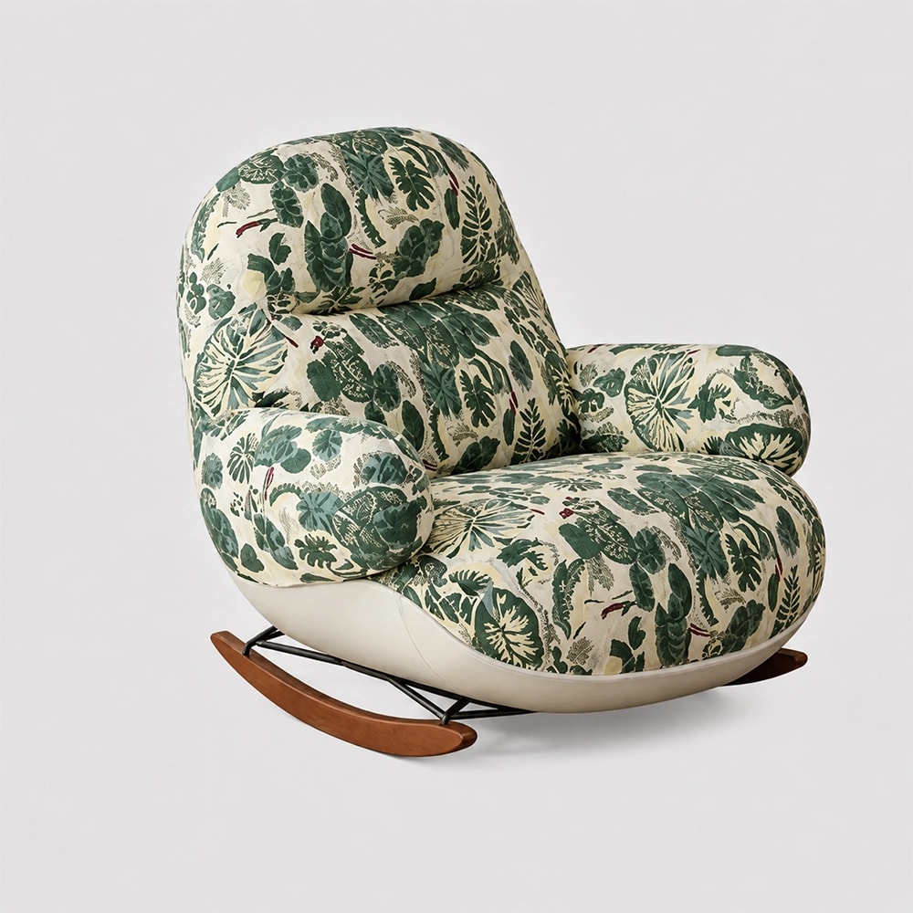 Checkerboard Tweed Lounge Chair lifestyle 1