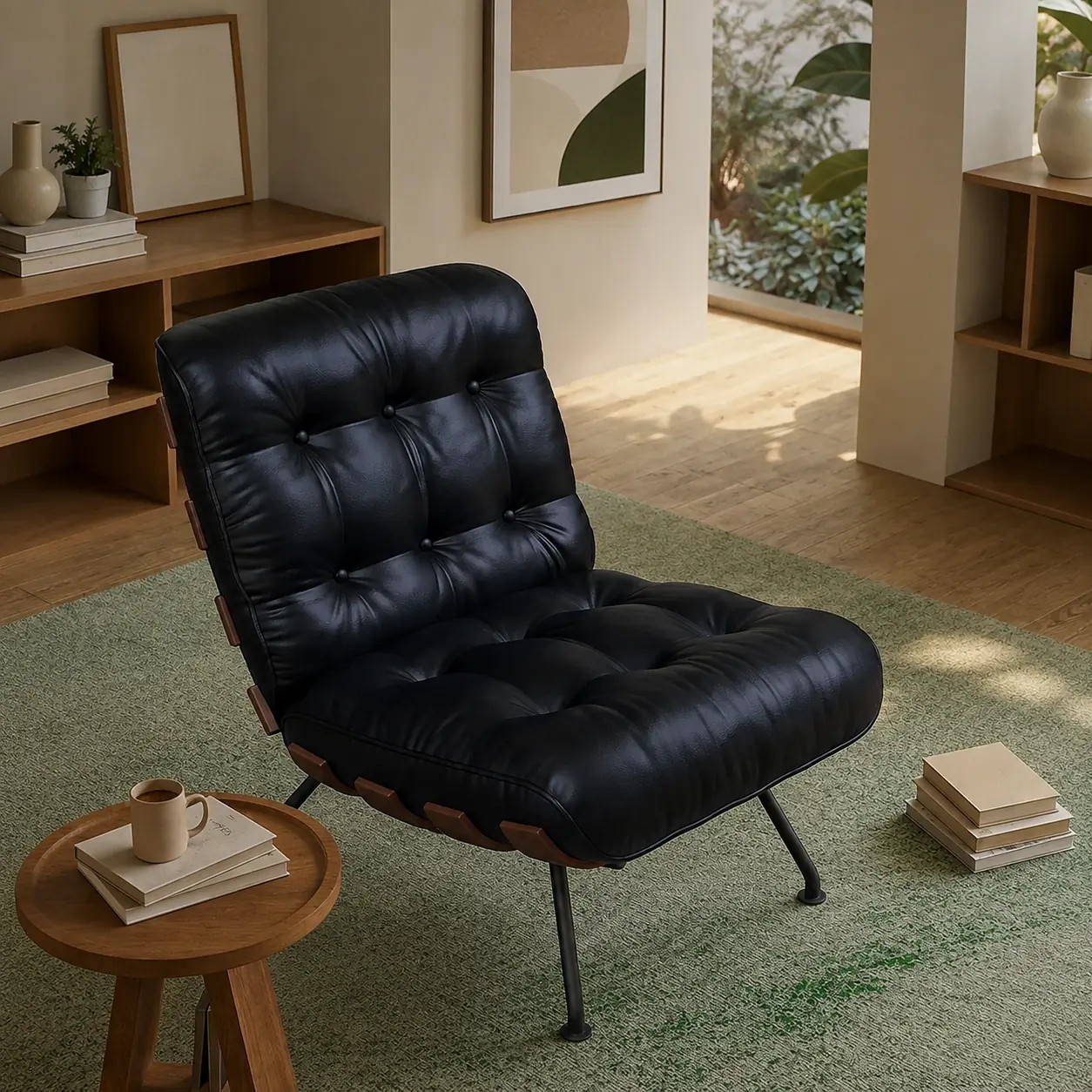 Lounge Chair Iconic Back lifestyle 3