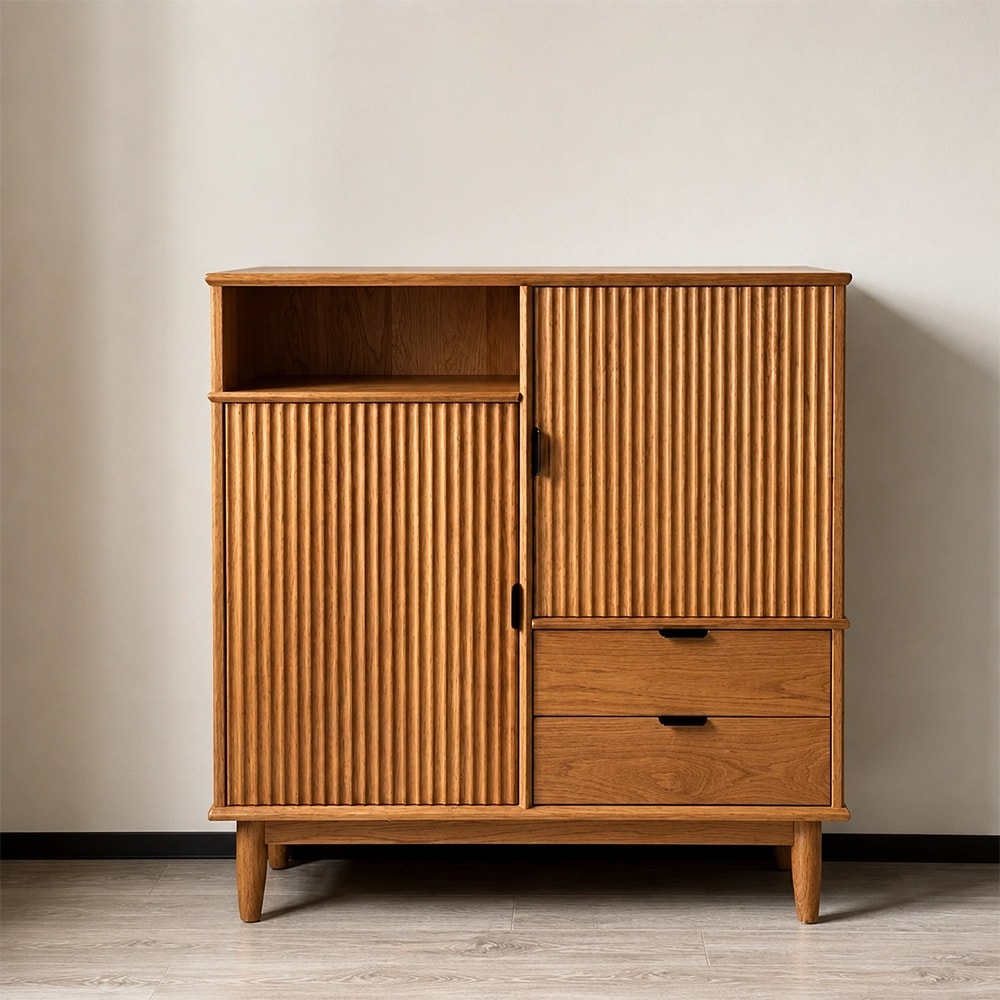 Black Walnut Fluted Sideboard lifestyle 1