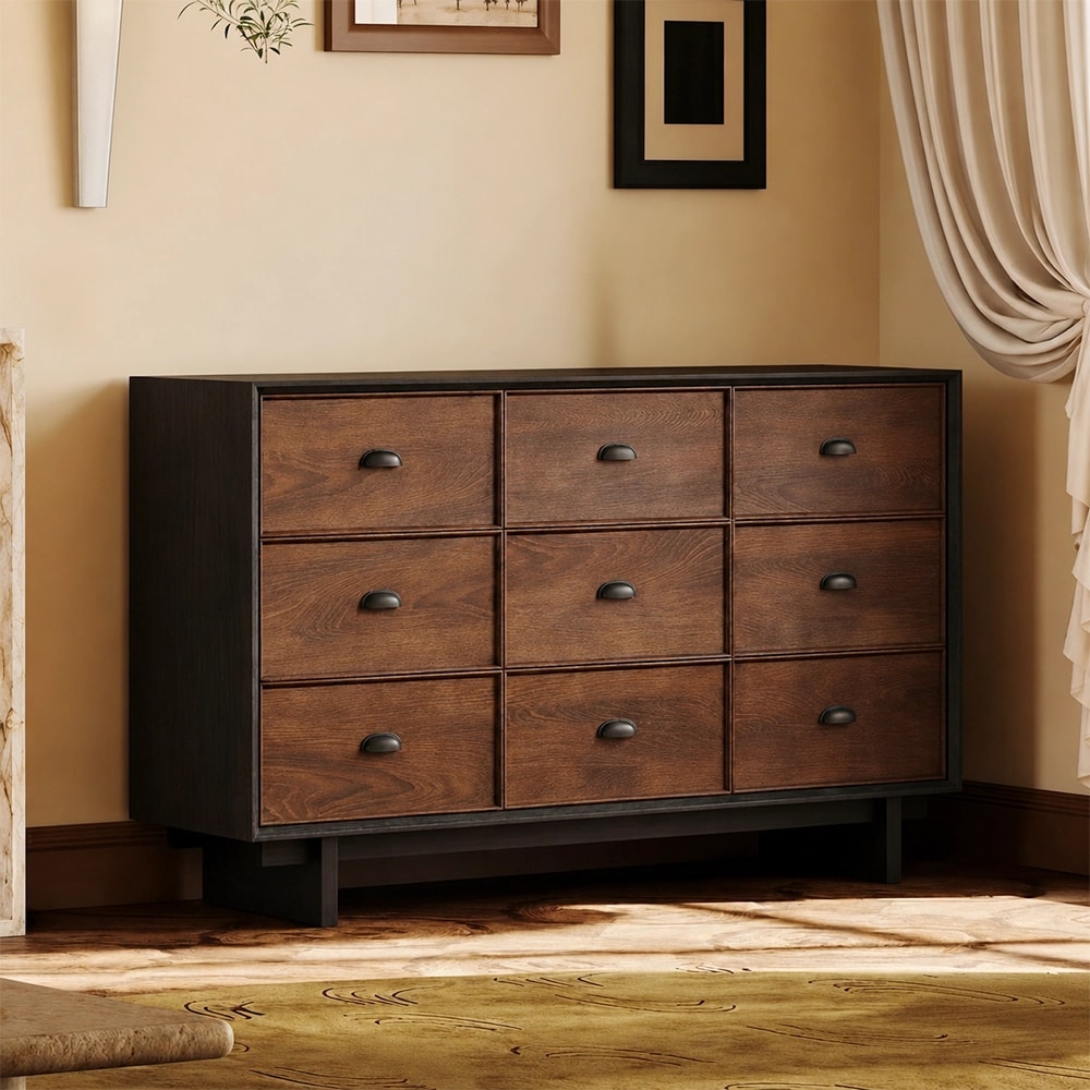 Vintage Solid Wood Sideboard lifestyle 1